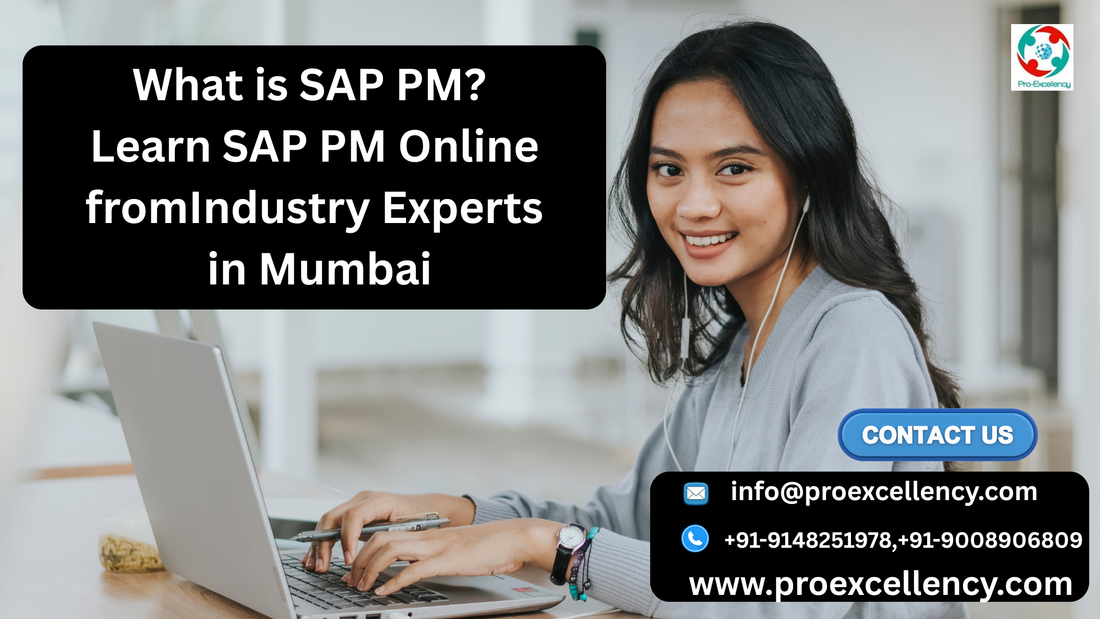 What is SAP PM? Learn SAP PM Online from Industry Experts in Mumbai