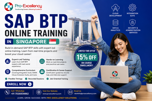 SAP BTP Certification in Singapore – Training, Projects & Interview Support