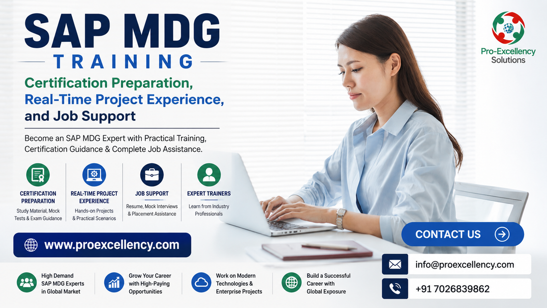 SAP MDG Training and Certification Guide: Preparation Tips, Career Benefits, and Job Support to Become an SAP MDG Expert