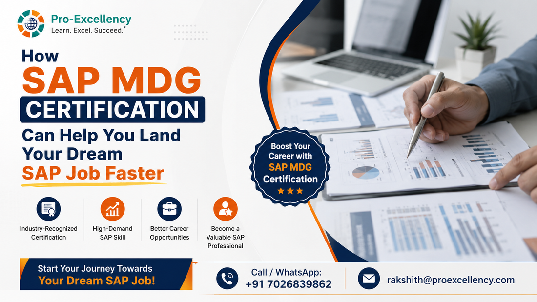 How SAP MDG Certification Can Help You Land Your Dream SAP Job Faster?