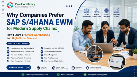 Why Companies Prefer SAP S/4HANA EWM for Modern Supply Chains: The Future of Smart Warehousing and High Global Demand