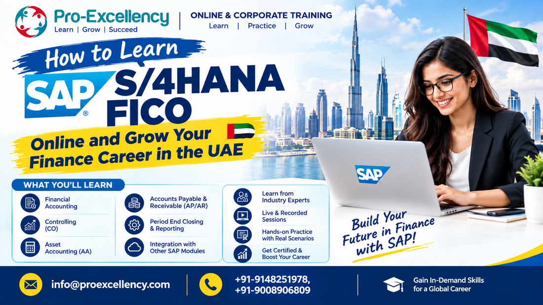 How to Learn SAP S/4HANA FICO Online and Grow Your Finance Career in the UAE