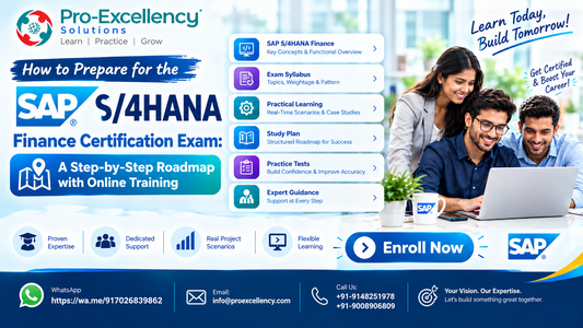 How to Prepare for the SAP S/4HANA Finance Certification Exam: A Step-by-Step Roadmap with Online Training