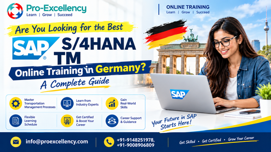Are You Looking for the Best SAP S/4HANA TM Online Training in Germany? A Complete Guide