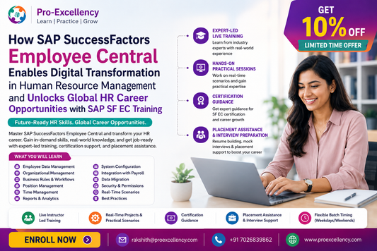 How SAP SuccessFactors Employee Central Enables Digital Transformation in Human Resource Management and Unlocks Global HR Career Opportunities with SAP SF EC Training