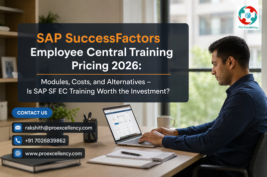 SAP SuccessFactors Employee Central Training Pricing 2026: Modules, Costs, and Alternatives – Is SAP SF EC Training Worth the Investment?