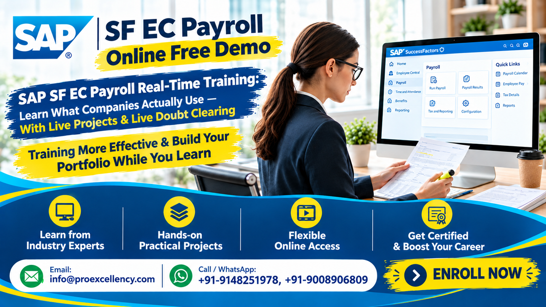 SAP SF EC Payroll Real-Time Training: Learn What Companies Actually Use — With Live Projects & Live Doubt Clearing