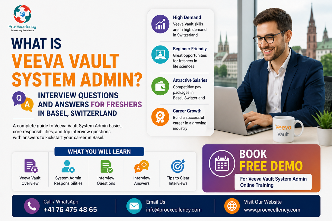 What is Veeva Vault System Admin? Interview Questions and Answers for Freshers in Basel, Switzerland: Complete Career Guide for 2026