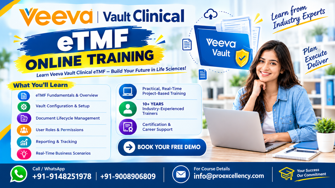 Want to Manage Real Clinical Trial TMFs? Here’s What Veeva Vault eTMF Training Teaches You in Australia