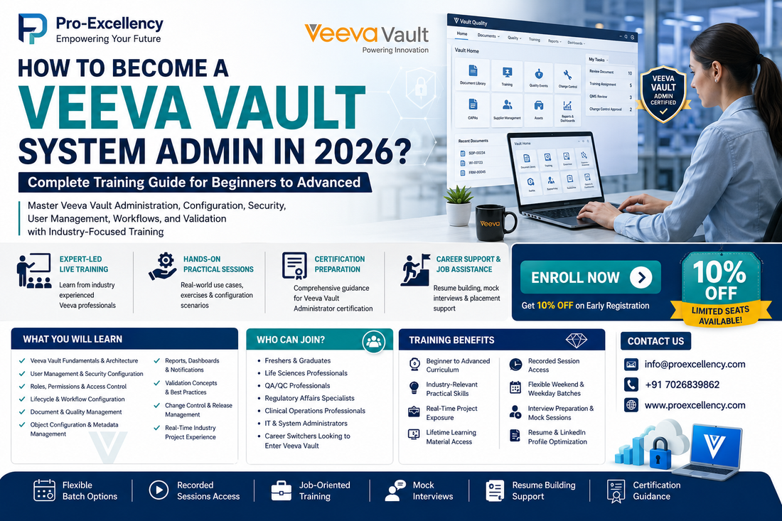 How to Become a Veeva Vault System Admin in 2026? Complete Training Guide for Beginners to Advanced