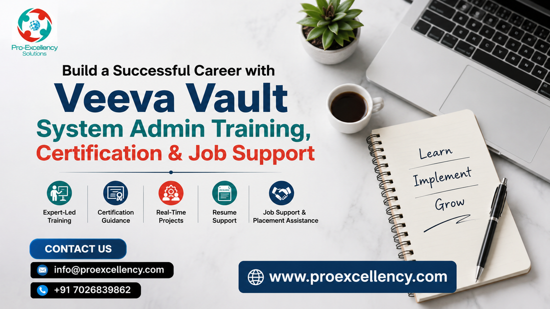 Build a Successful Career with Veeva Vault System Admin Training, Certification & Job Support