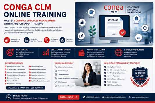 Conga CLM Online Training & Certification Course