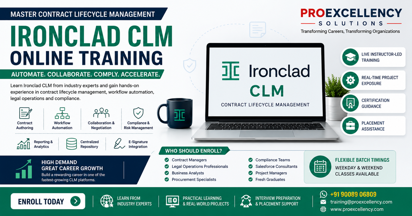 Ironclad CLM Online Training & Certification Course