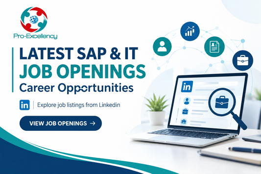 Latest SAP Job Openings | Career Opportunities