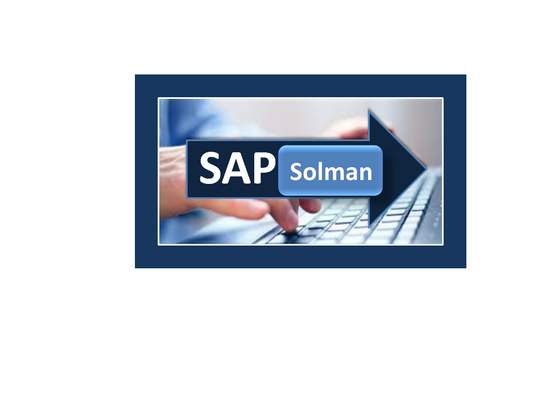 Sap Solution Manager Online Training